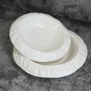 Axyaa Irregular Ceramic Deep Plate Salad Dessert Soup Molecular Cuisine Specialty Tableware