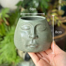 Axyaa Abstract Face Flowerpot Porcelain Vase Ashtray Home Decor Accessories