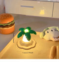 Axyaa Cartoon Coconut Tree Night Light - Ideal Children's Bedroom Desk Lamp