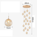 Axyaa Modern Pendant Lights Indoor Chandeliers for Living Room Dining Room