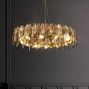 Axyaa Crystal Chandelier Light | Nordic Designer Modern LED Pendant Ceiling Lighting