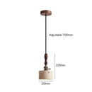 Axyaa Small Pendant Lights: Japanese Medieval Style for Showcase, Foyer, Study, Bedroom