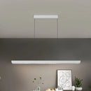 Axyaa Modern Nordic Dining Table Chandelier, Eye Protection, Simple & Stylish, Long Strip Light