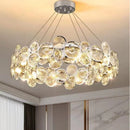 Axyaa Luxury Crystal Chandelier LED Pendant Lamp Home Decor Lighting