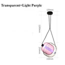 Axyaa Luxury Glass Pendant Chandelier for Bedroom, Restaurant, and Bar