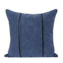 Axyaa Nordic Square Leather Pillow for Bedside, Living Room, Bedroom, and Sofa