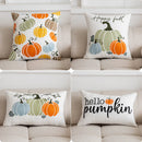 Axyaa Pumpkin Embroidery Halloween Pillowcase Cojines Throw Cushion Cover