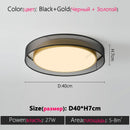 Axyaa Modern Minimalist LED Ceiling Light for Bedroom, Living Room, and Study