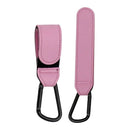 Stroller Hooks Diaper Bag Hook Organizer Axyaa PU Leather Adjustable Pram Strong Bearing