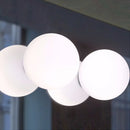 Axyaa French Spherical Wall Lamp with G9 Night Light Glass Body