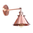 Axyaa Pink Retro LED Wall Light Fixture Industrial Vintage Iron Ambient Luminaire