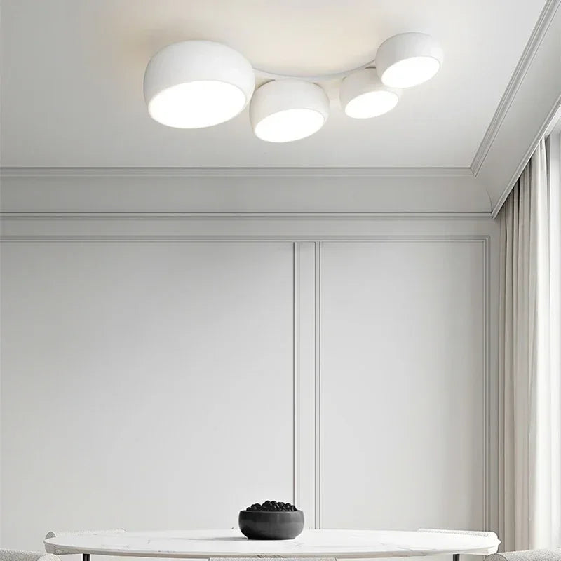 Axya LED Ceiling Chandelier: Modern Interior Light for Living Room, Bedroom, Dining Area