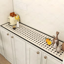 Axya Table Cloth Meal Side Tea Mat Kitchen Cabinet Cover - Black