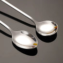 Axyaa 30CM Long-handled Stainless Steel Coffee Ice Cream Tea Stirring Spoon