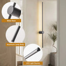 Axyaa 360° Rotatable LED Wall Sconce, Touch Dimmable & Adjustable Brightness