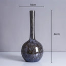 Axyaa Hand-made Glass Vase for Floral Arrangement and Home Decoration