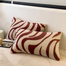 Axyaa Plush Rabbit Velvet Pillow Cover Set - Soft & Fluffy Decorative Pillow Sham