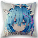 Axyaa Cotton Linen Square Decorative Pillowcase Pillow Covers Cases for Home Decor