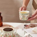 Axyaa Retro Coffee Cup and Saucer Set - High-end Ceramic Tableware