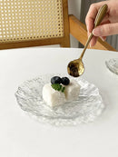 Axya Handmade Glass Storage Plate for Home Decor, Kitchen, Photography Props