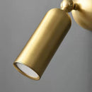 Axyaa Brass LED Wall Sconces, 3 Color Temperature, Rotatable, Modern Bedroom Lighting
