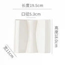 Axyaa Small Mouth Ceramic Vase for Flower Arrangement and Decoration
