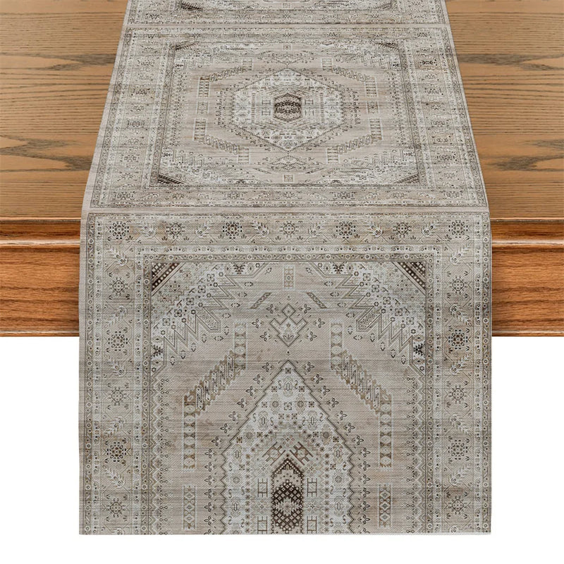 Axyaa Floral Table Flag Runner for Elegant Home Decor
