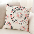 Axyaa Geometric Pattern Linen Pillowcase for Home Sofa Decoration