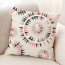 Axyaa Geometric Pattern Linen Pillowcase for Home Sofa Decoration