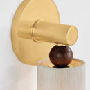 Axyaa Brass French Style Wall Lamp for Bedroom, Bathroom, Staircase & Villa Décor