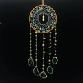 Axyaa Colorful Feather Pendant Dream Catcher Wall Hanging for Living Room