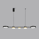 Axyaa Modern LED Linear Chandelier for Kitchen Island, Dining, Living Room & Office
