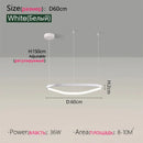 Axyaa Modern Designer Circular Pendant Light for Bedroom and Living Room