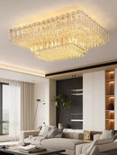 Axyaa Crystal Ceiling Lamp - Modern Minimalist Home Decoration Light for Living Room