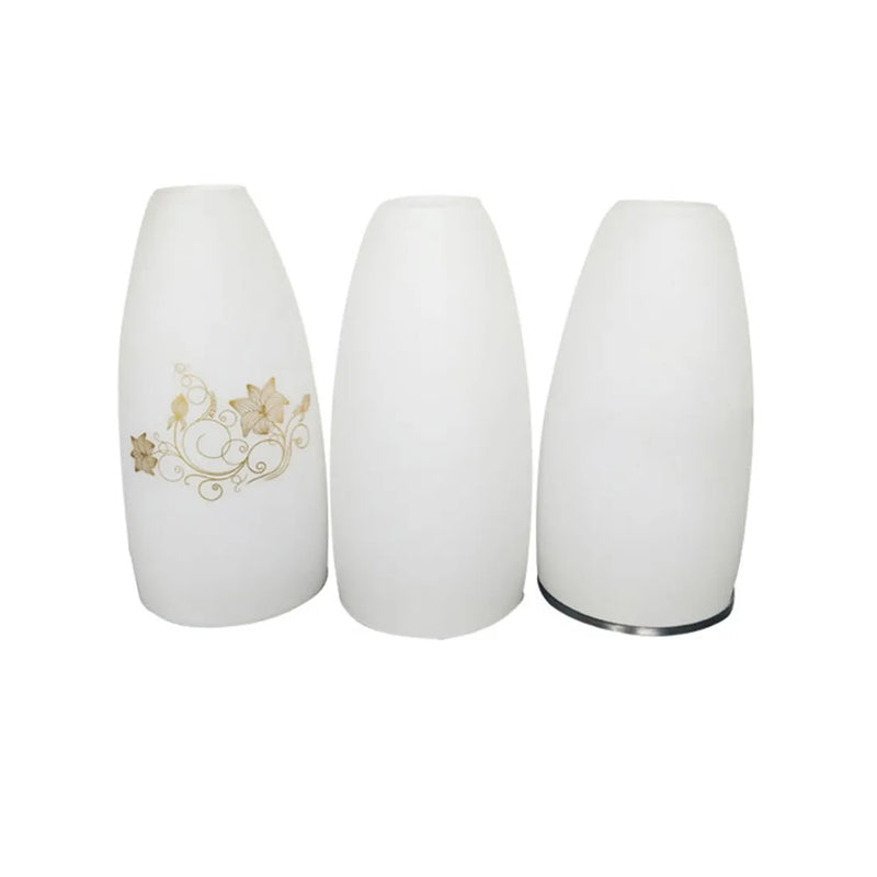 Axyaa Matte White Glass Shade for E26 E27 Pendant Light