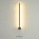 Axya Luxury Rotating Wall Lamp: Modern Strip Design for Living Room or Bedroom