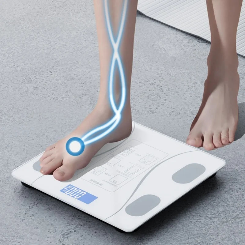 Axyaa Smart Body Fat Scale with Bluetooth Connectivity & Mobile App Integration