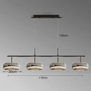 Axyaa Modern Ceiling Chandelier for Dining Room - Elegant Hanging Pendant Lighting for Living Room