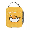 Axyaa Gudetama Cartoon Eggs Lunch Bag - Insulated Portable Food Container