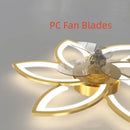 Axyaa Luxury Modern Ceiling Fan Lamp for Living & Dining Room