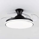 Axyaa Smart LED Fan Ceiling Chandelier for Living Room and Bedroom