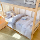 Axyaa Cashmere Student Dormitory 3-Piece Bed Kit Single Double Bedding Set