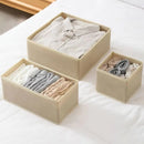 Axyaa Wardrobe Drawer Organizers for Clothes, Underwear, Socks, and Bras