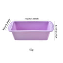 Silicone Rectangular Toast Baking Molds Set - Axyaa Kitchen Tools