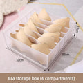 Axyaa Underwear Sock Jeans Bra Organizer Drawer Box Divider Storage Grids Mesh