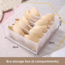 Axyaa Underwear Sock Jeans Bra Organizer Drawer Box Divider Storage Grids Mesh