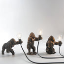Axyaa King Kong Gorilla Resin Table Lamp - Indoor Bedroom Decor Night Light