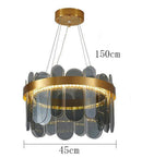 Axyaa Modern Chandelier Pendant Lamp for Dining Room Ceiling Lighting