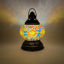 Axyaa LED Mosaic Camping Light - Rechargeable Portable Lamparas for Outdoor, Home, & Emergency