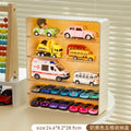 Axyaa Acrylic Toy Car Display Stand Multi-Layer Storage Box for Hot Wheels